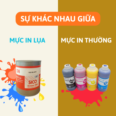 The Difference Between Regular Ink and Screen Printing Ink