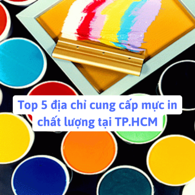 Top 5 Trusted Printing Ink Suppliers in Ho Chi Minh City
